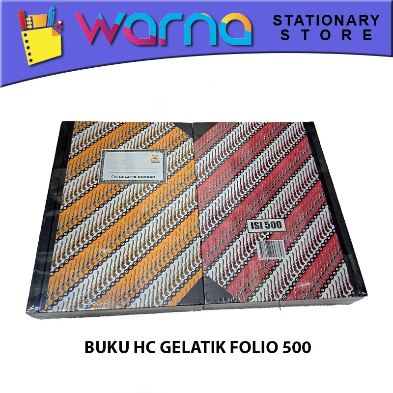 

BUKU HC GELATIK FOLIO 500