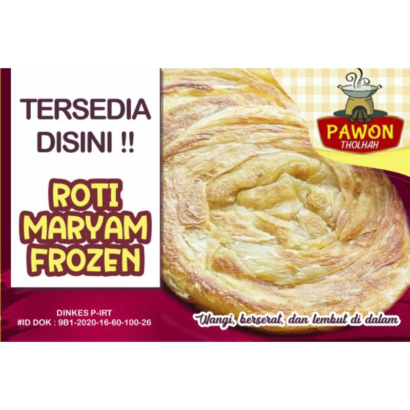 

roti maryam pawon tholhah