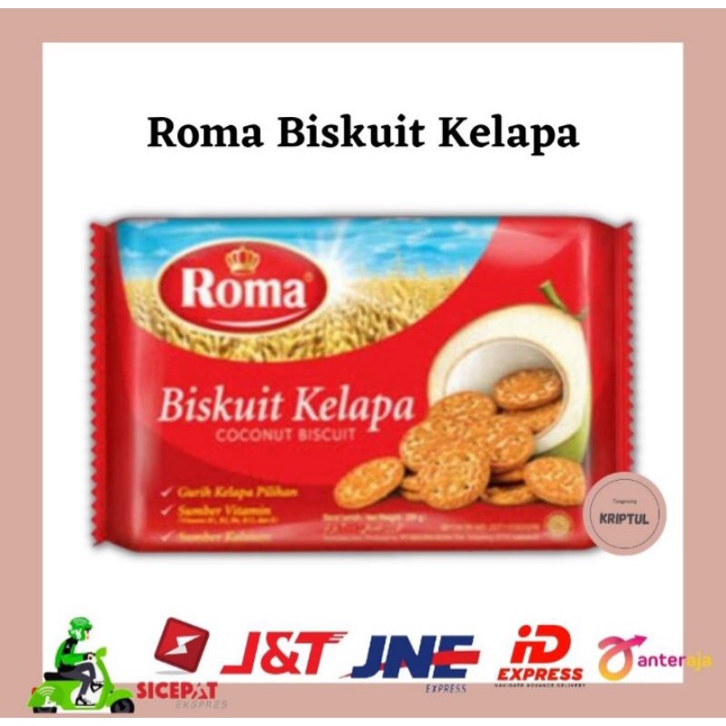 

PROMO!! Roma Biskuit Kelapa 300 Gram Jajanan Legendaris