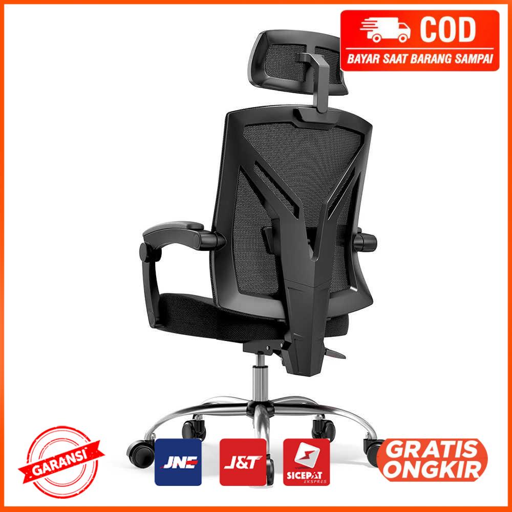 Kursi Kantor Mesh Office Chair Lumbar Support - HDNY115BG-CB