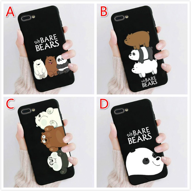 Case Samsung J2 Pro J4 J5 J6 J7 15 16 18 Pro Prime Plus Kartun We Bare Bears Soft Back Cover Shopee Indonesia