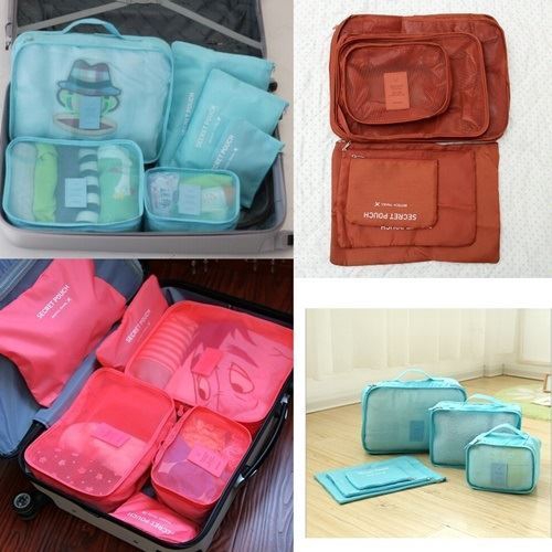 MV_Marvelouz MV70006 tas Set Laundry Pouch (6IN1) wanita import terbaru 1kg bisa 4 tas import JTF006