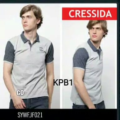 bego KPB CRESSIDA KAOS POLO KERAH Cowok Pakaian Pria Baju Polo Berkerah