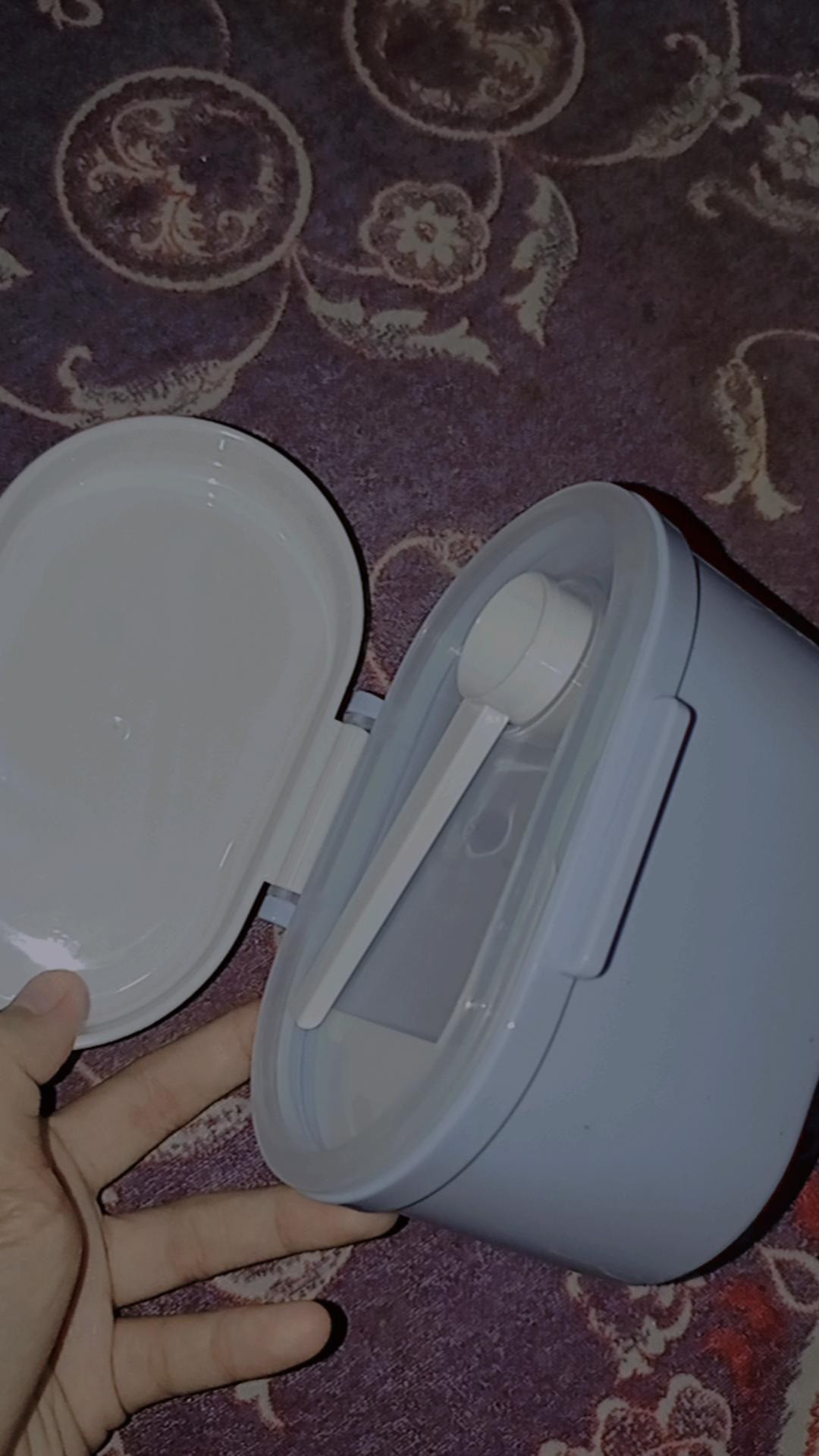 Tempat Kotak Pendek Penyimpanan Susu Bubuk Bayi Biskuit/ Penyimpanan Makanan