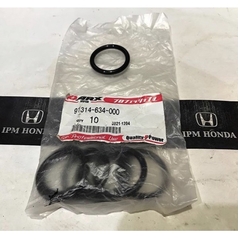 91314 634 Seal Sil Oring Pipa Pipe Connecting Waterpump Water Pump Honda Civic Hi Deluxe Excellent Wonder Grand Genio Estillo Ferio Es VTIS Century Accord Executive Prestige CRV GEN 1 Jazz GD3 S RS GE8 City GD8 GM2 Stream 1700cc