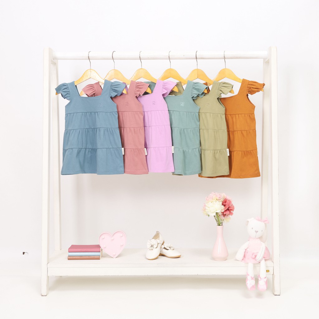 PROMO 7.7 PROMO BAJU LEBARAN MURAH BONZER FLO DRESS - DRESS BAYI DRESS ANAK FASHION ANAK PEREMPUAN PART 2