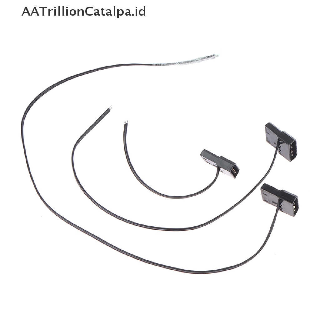 Aatrillioncatalpa 1PC 5V 4 Lubang 4-pin D-port ide Besar 4Pin male &amp; female Kabel power Konektor