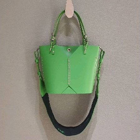 TOGA PULLA 'Leather Tote Bag' - Green