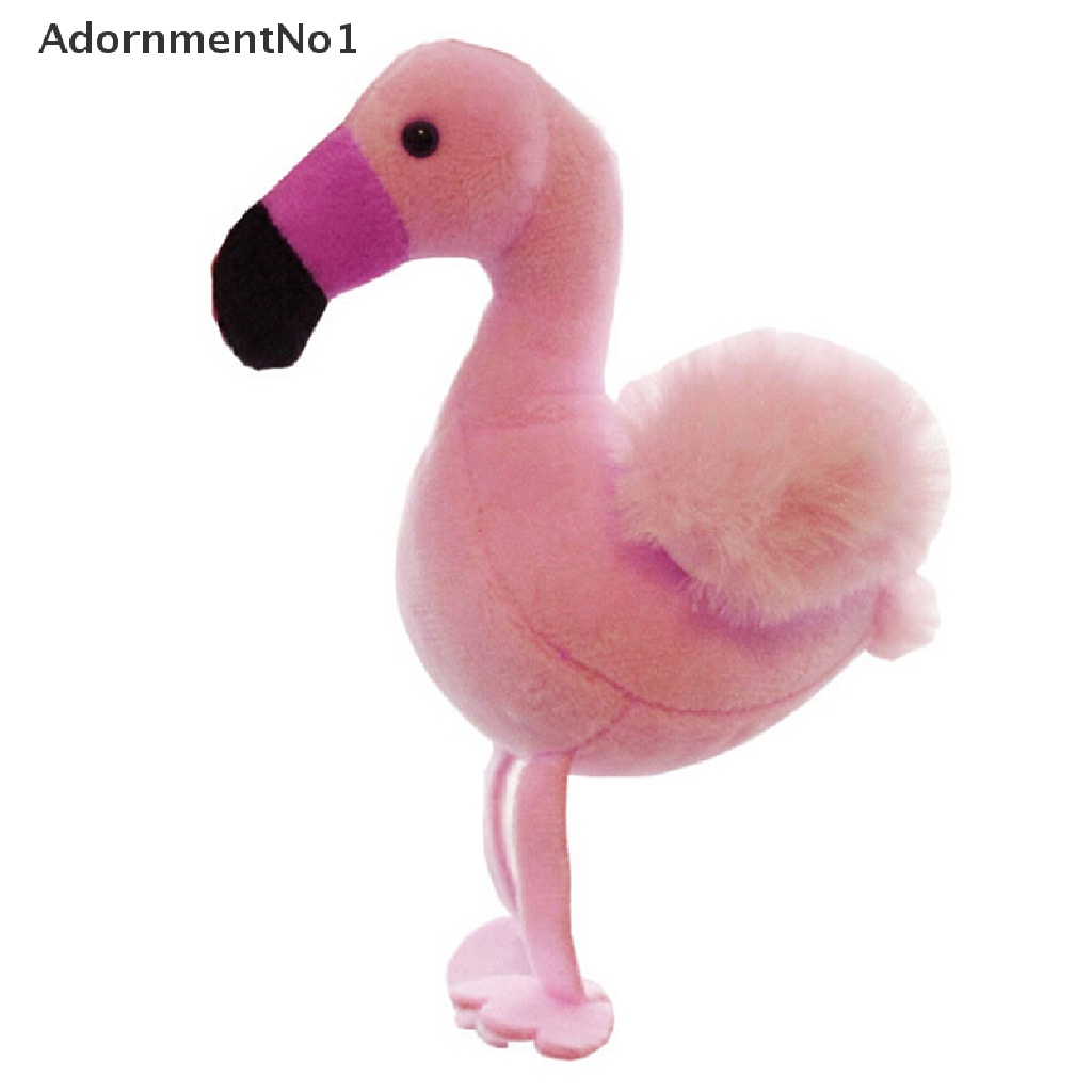 (AdornmentNo1) Gantungan Kunci Bentuk Flamingo Bahan Plush