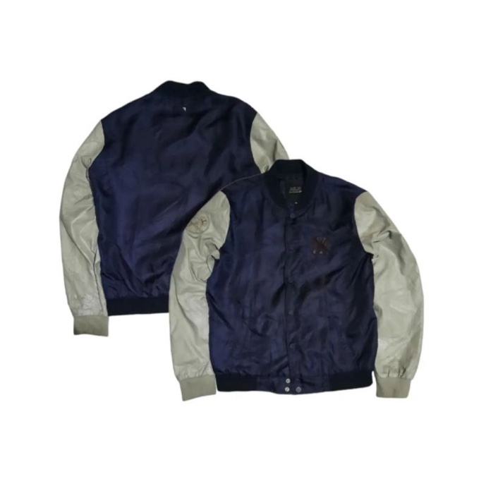 varsity mlb leather crack