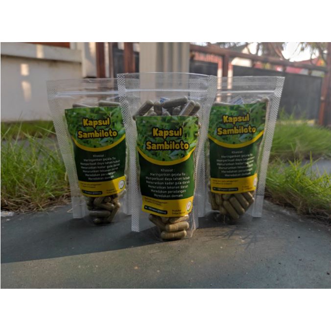 Kapsul Sambiloto (isi 100) Trifian Herbal