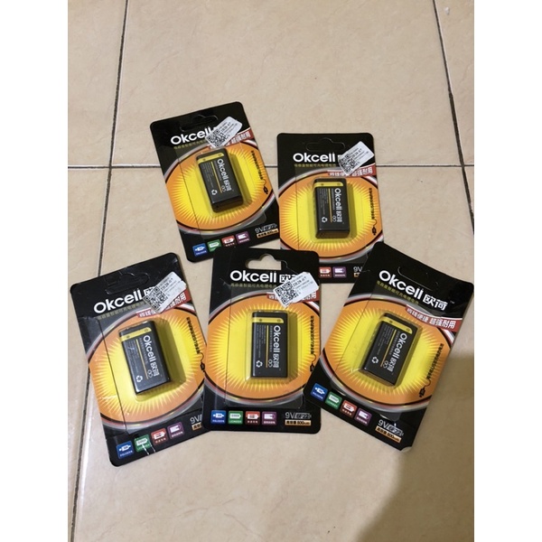 Rechargeable battery OKCELL 9V 800mAh