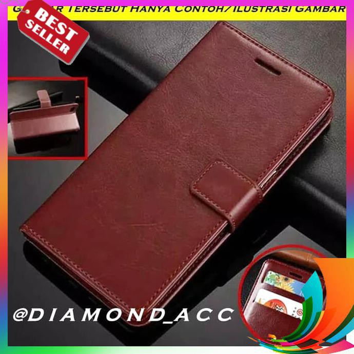 【TERBARU】 Flip Wallet OPPO NEO 7 / A33 LEATHER FLIP CASE KULIT