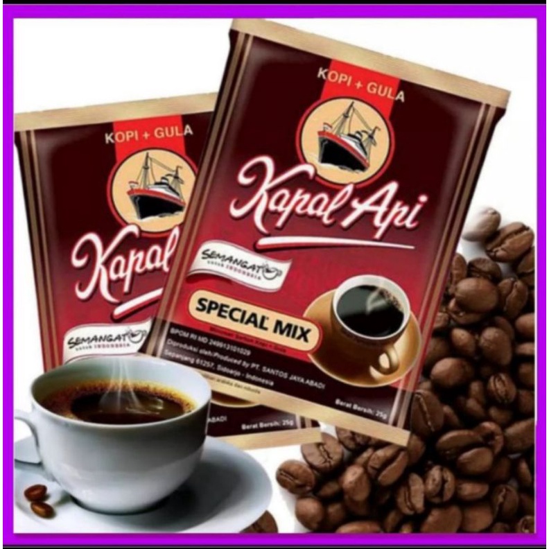 

Kopi Kapal Api Special Mix 1 Sachet.