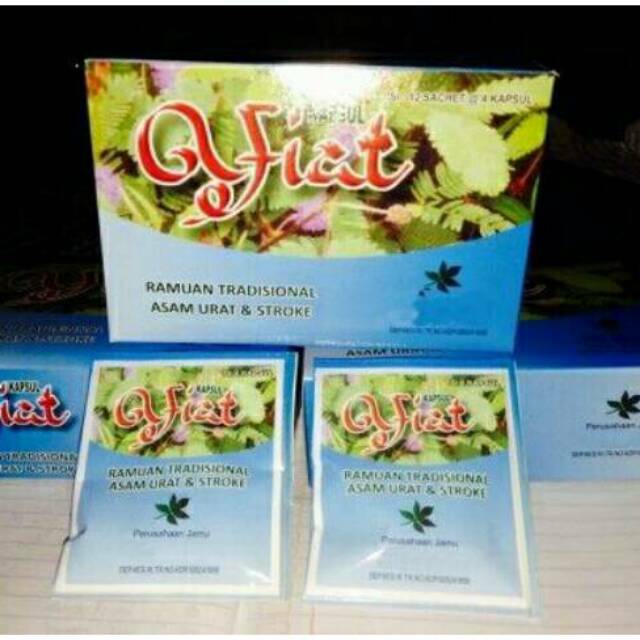 Obat herbal asam urat rematik encok afiat