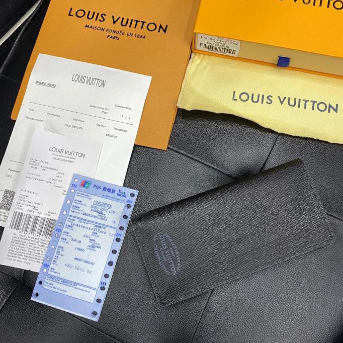 Dompet Panjang Pria Louis Vuitton Kulit Asli Mirror 1:1Original Murah Banjirezeki
