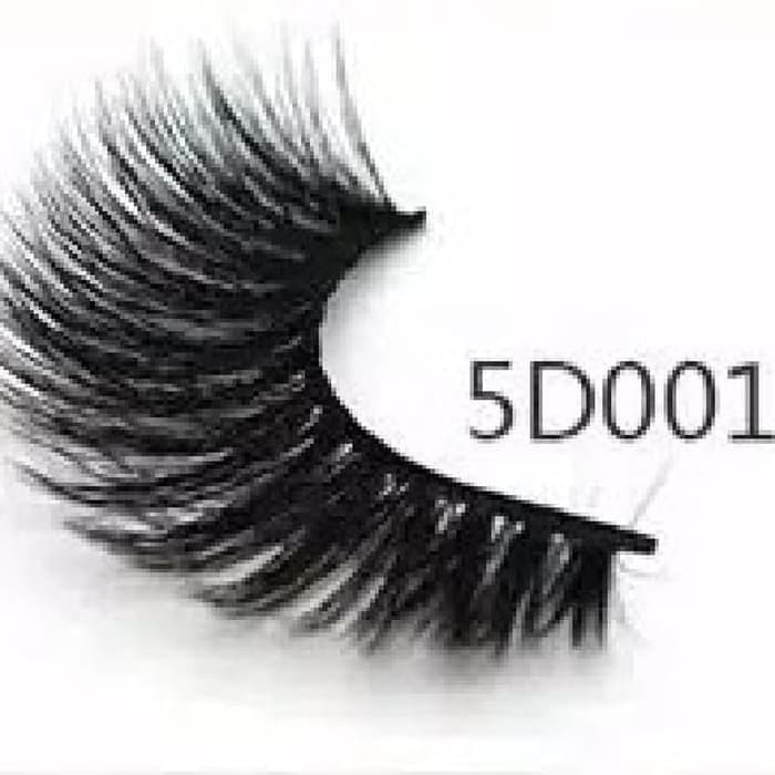 7 Pasang Bulu Mata Palsu Panjang Alami Handmade 5D Mink Eyelash