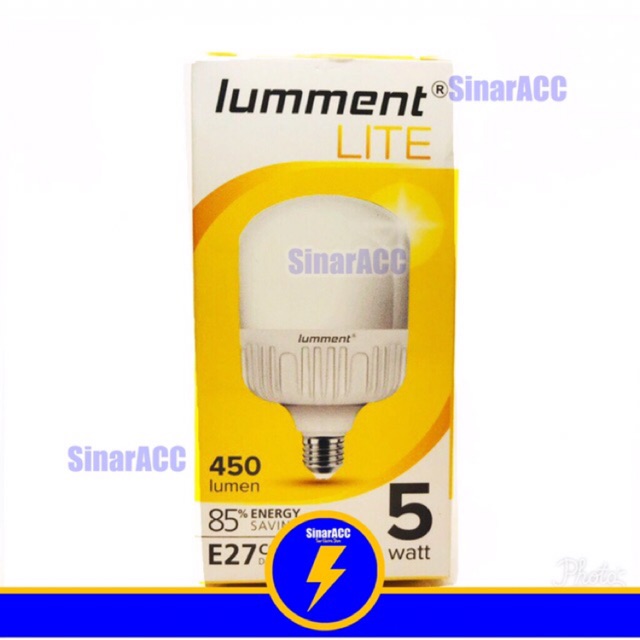 Lampu Led Bulb 5W Merk Random Lampu led 5 W  5 watt T bulb Capsul Led Murah 5watt Lumment Lite / 3G