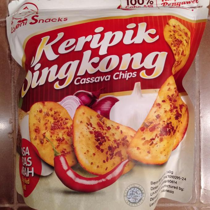 

Jual Leny Snack Kripik Singkong Pedas 140Gr