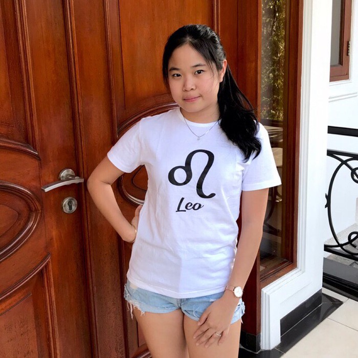 T-shirt zodiac / kaos bintang LEO / tumblr tee zodiac LEO / baju zodiac LEO