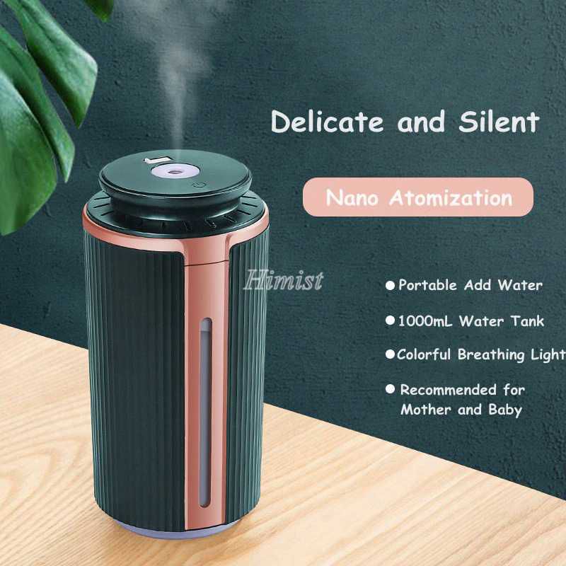 Air Humidifier Diffuser Aromaterapi Premium Buat Bayi Lampu Tidur Lucu 900ML Smart Ultrasonic Lampu RPG Car Pelembab Udara Disfuser Aromatherapy Pengharum Pewangi Ruangan lampu Tidur 7 Warna LED Essential oil Aroma Terapi