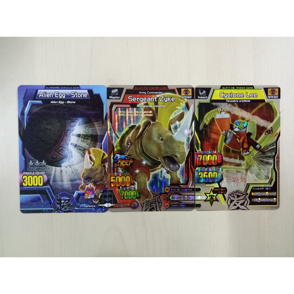 Strong Animal Kaiser S4 Sergeant Zyke Set