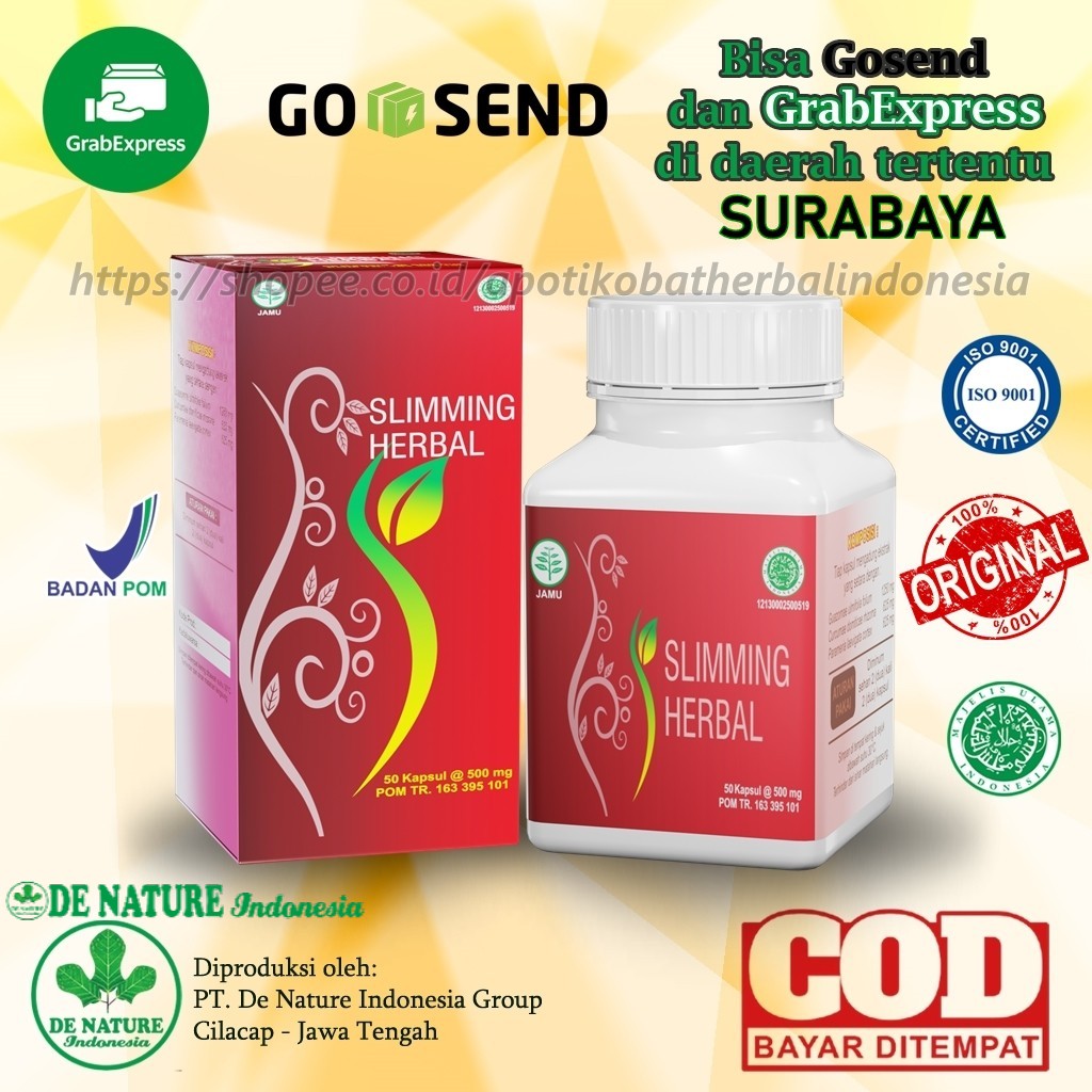 Obat Herbal Pelangsing 100% Alami ( Sliming Herbal )