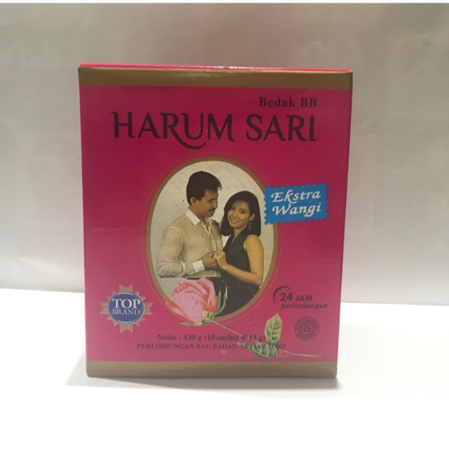 Bedak bb harum sari untuk ketiak per box