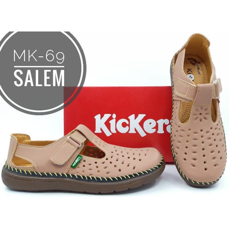 Sepatu Wanita Kickers Flat Shoes Kode MK-69