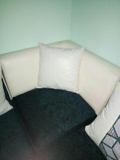 Sofa L Sudut Davinci + Meja (harga Obral)