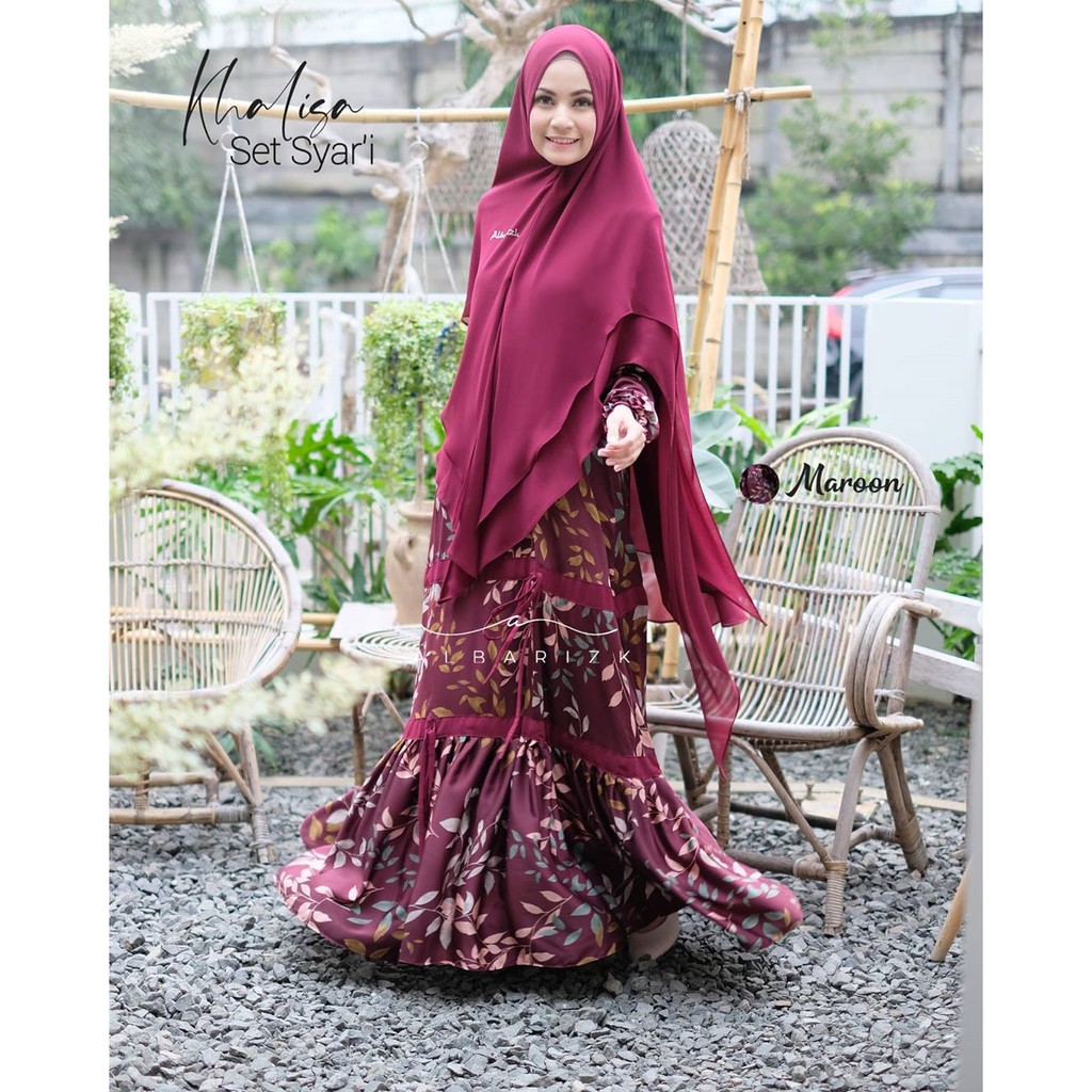 GAMIS SYARI KHALISA SET  | ALBARIZK