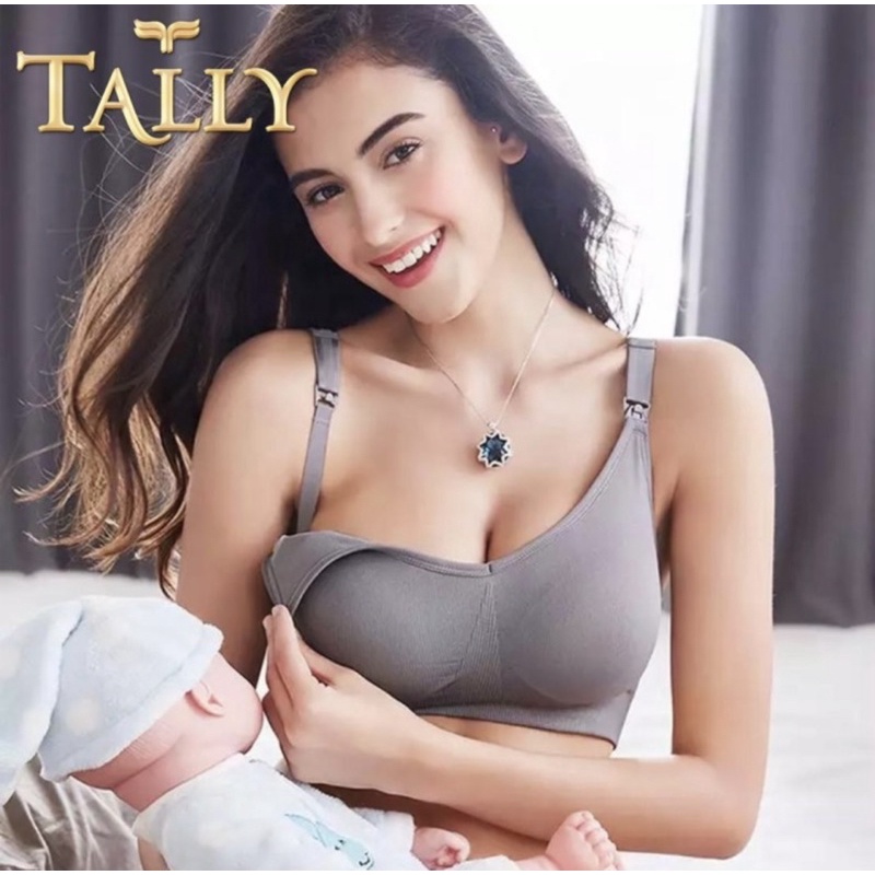 BH | Bra Menyusui TALLY W80 Bahan Rajut Freesize