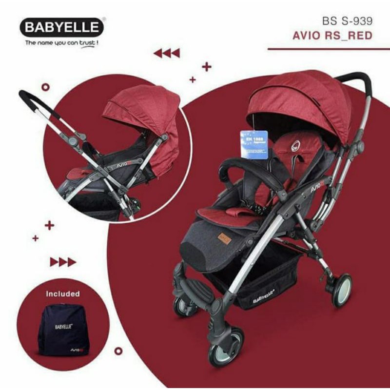 Stroller Babyelle Avio Rs / Kereta dorong bayi babyelle bisa hadap ibu / stroller baby elle avio rs
