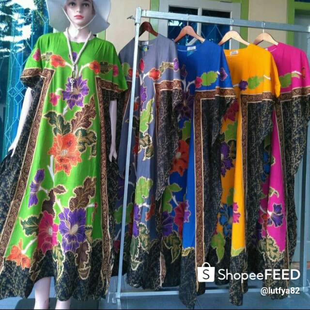 Daster batik semi tulis Super jumbo LD 152