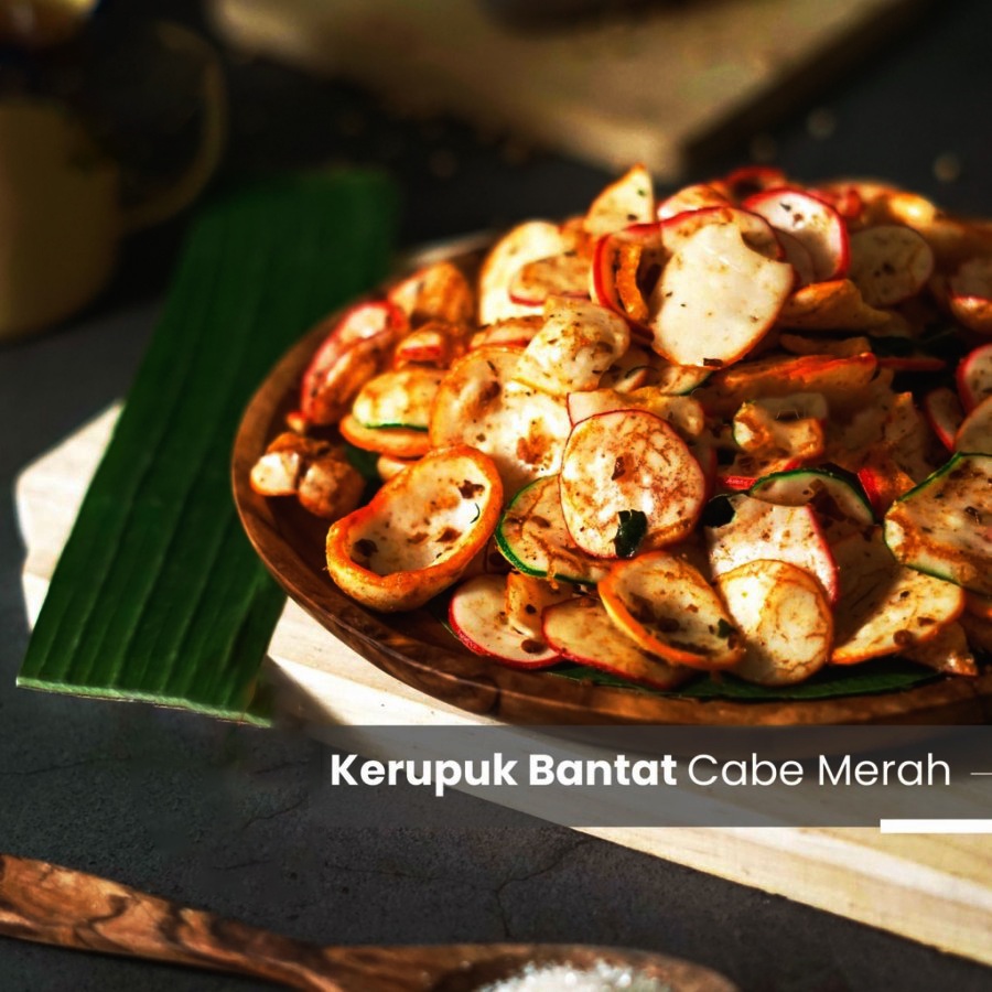 

(UK 500GRAM) Kerupuk seblak pedas daun jeruk / Kerupuk seblak bantet pedas