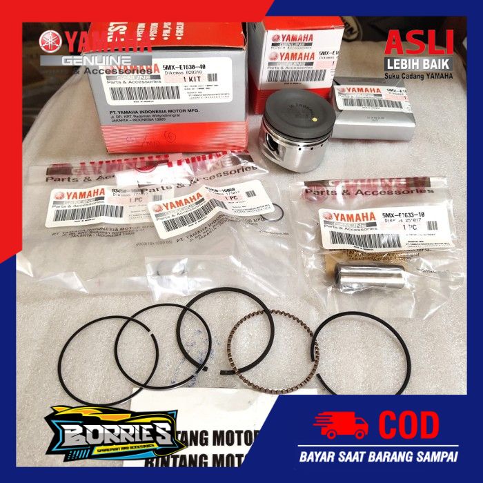 PISTON KIT OVERSIZE 100 NOUVO MIO OLD MIO SPORTY 5MX-E1630-40