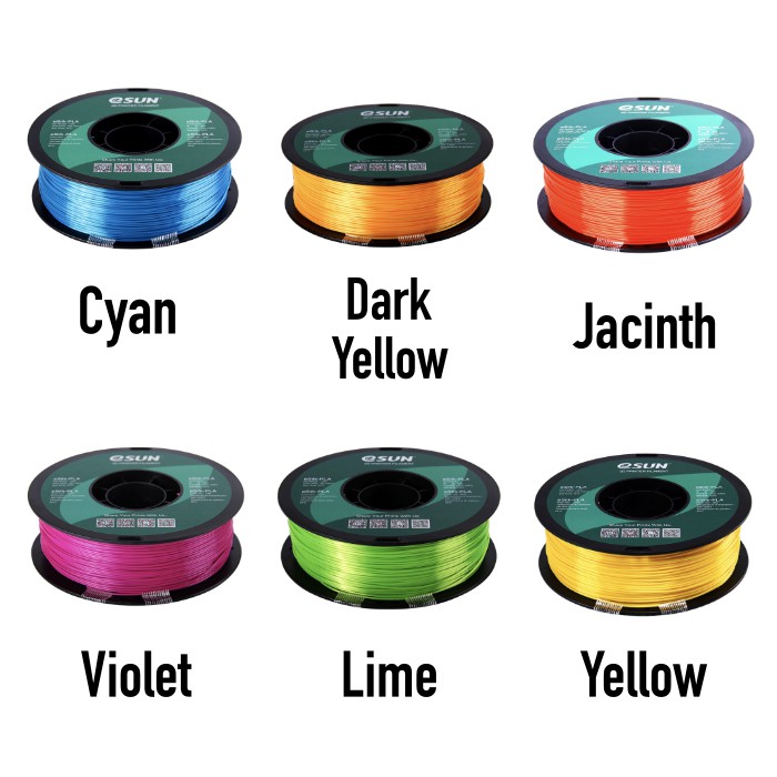 eSUN 3D Filament Terbaru Silk PLA 1.75 mm