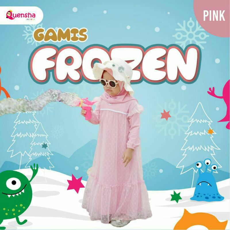 Gamis Frozen By Quensha Baby Kids