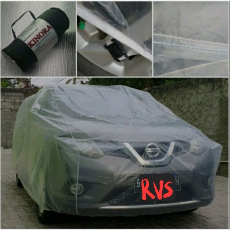 selimut mobil bodycover mobil transparan/selimut mobil transparan