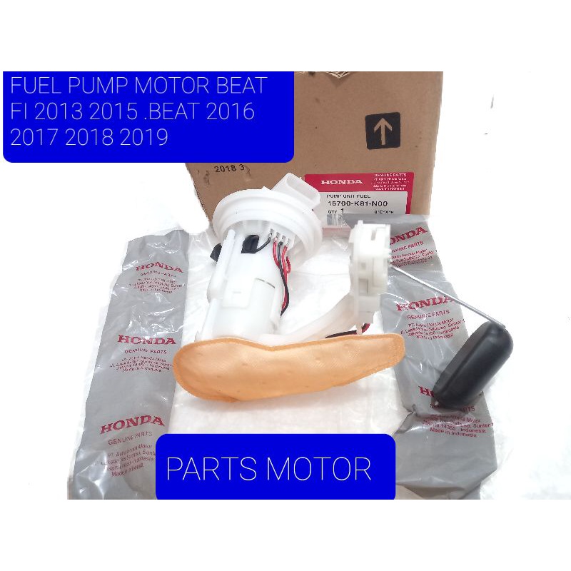 FUEL PUMP MOTOR BEAT FI 2013 2015.BEAT ESP 2016 2017 2018 2019.MEREK HONDA