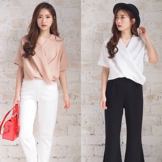 

1557 Eliza Wrap Top