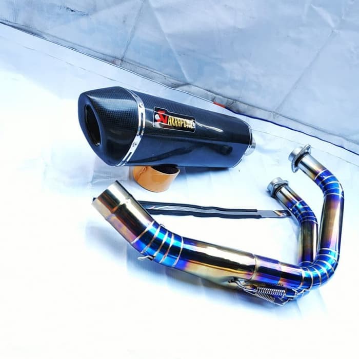 Knalpot Racing AKRAPOVIC LAYANG Carbon KAWASAKI NINJA 650 - ER6N