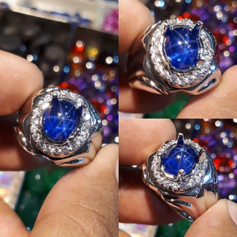 CICIN PRIA CICIN BLUE STAR BODY GLAS MEWAH ELEGAN