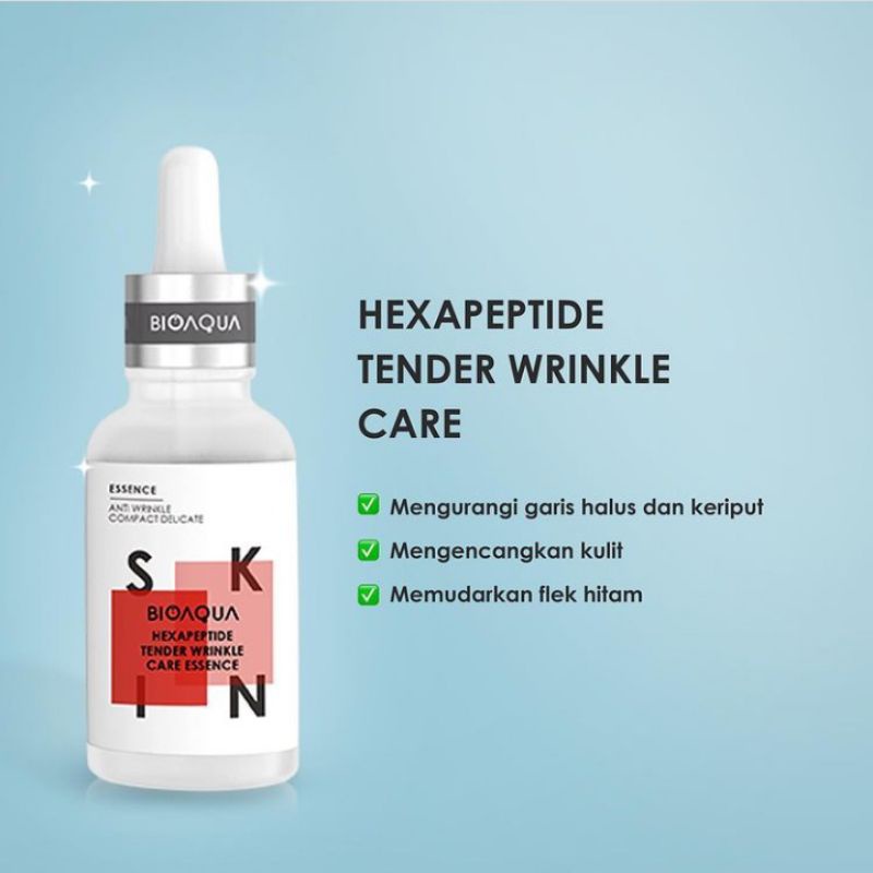 [FEDERICA] 30 ML BIOAQUA  Serum Essence Niacinamide / Acne / Hyaluronic / Hexapeptide Wrinkle
