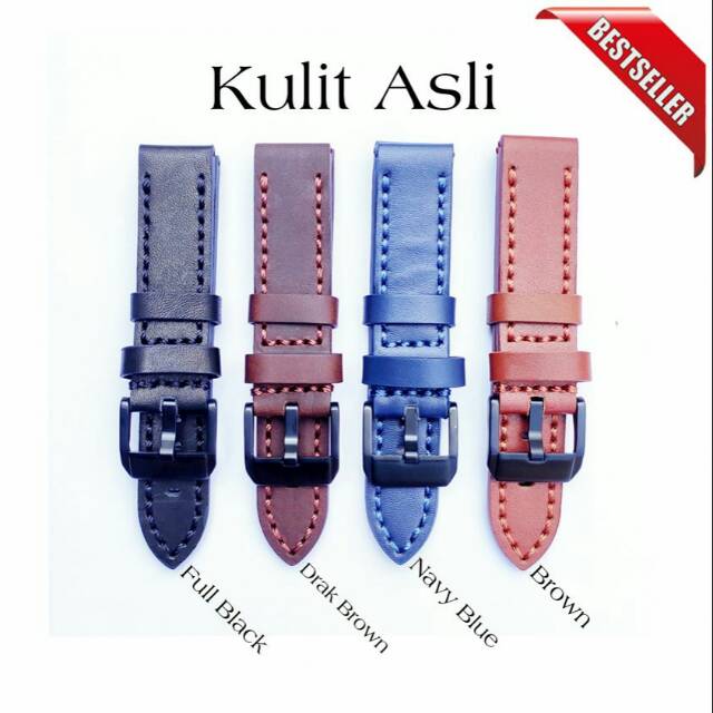 Alexandre Christie AC 6505 Strap Leather Watch Band Tali Jam 6505