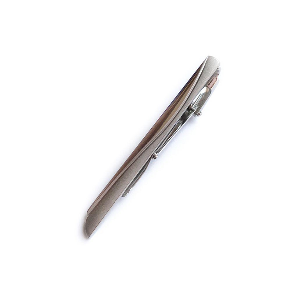 Mxbeauty Klip Jepit Dasi Pria Bahan Alloy Warna Silver Hias Kristal Untuk Pernikahan