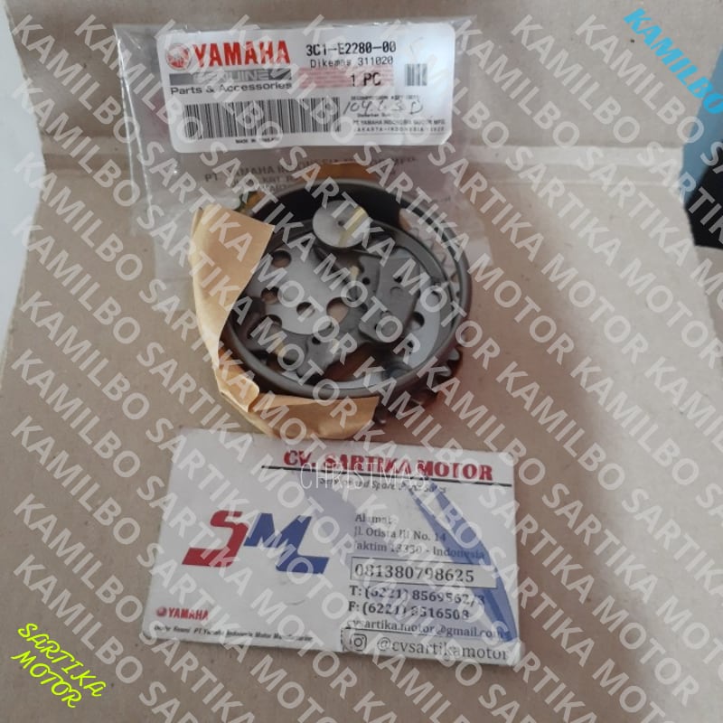 (100% Ori ) Gigi Sentrik Vixion 0/ Decompression Assy 0/ 3C1-E2280-00 Elegan