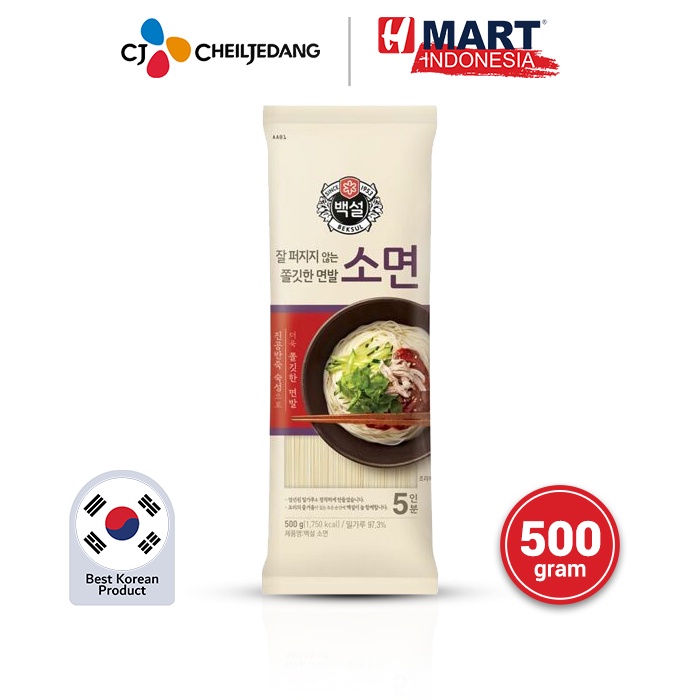 

CJ BEKSUL Korean Style Noodles - Mie Kering Gandum Korea 500g