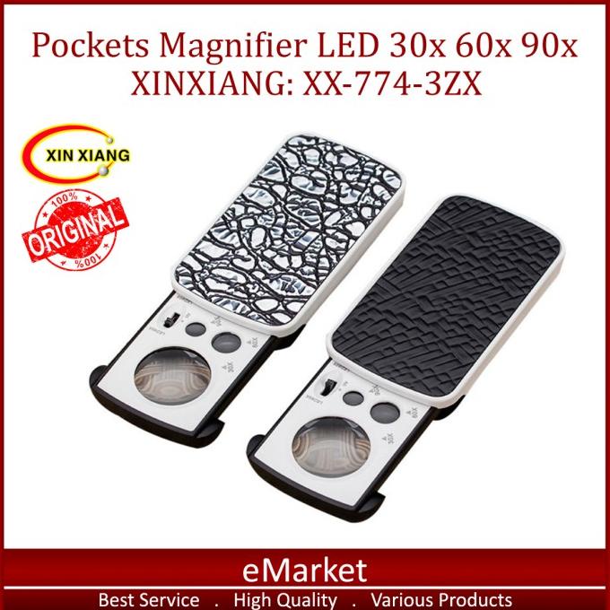 

Diskon Kaca Pembesar Saku LED XINXIANG XX-774-3ZX ORIGINAL / Lampu Perhiasan Diskon