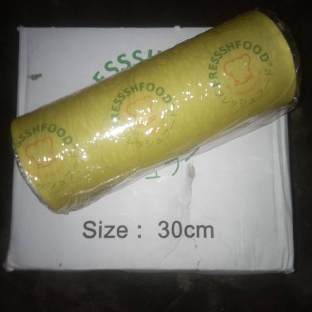Plastik Makanan Wrapping Buah Best Fresh Food Grade Uk 30cm x 500m